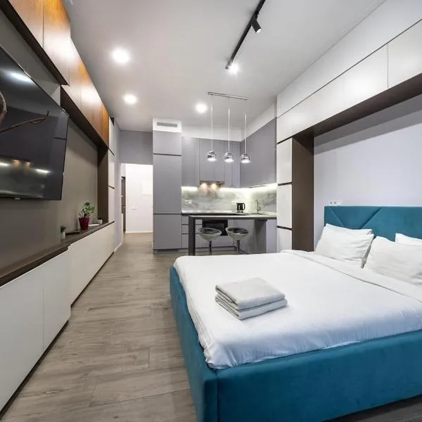 Nikira apartment 49 Smart Plaza Obolon metro Minsk, hotel i Kyiv