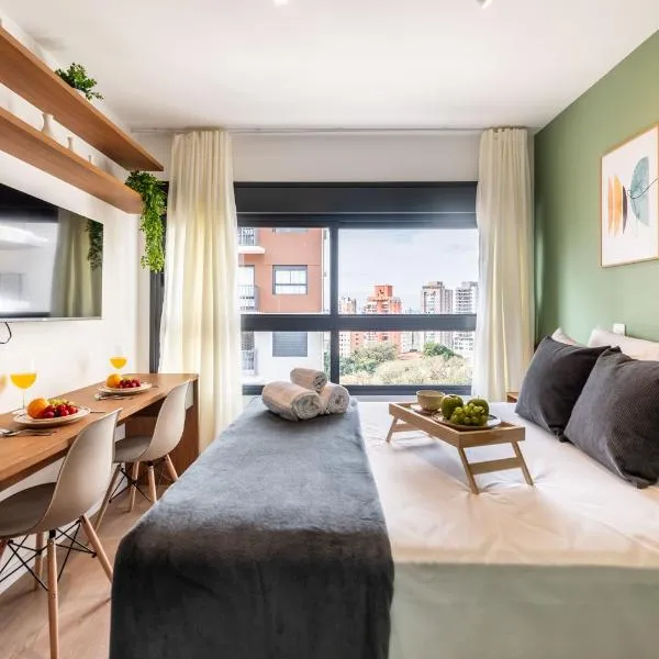 Studio Moderno, 4 min Metrô Pça da Árvore - Cetrus, hotel v Sao Paulu