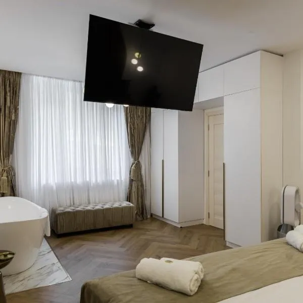 Eden Central Boutique Suites - Garden & Spacious Apartments, hotel v destinaci Kluž