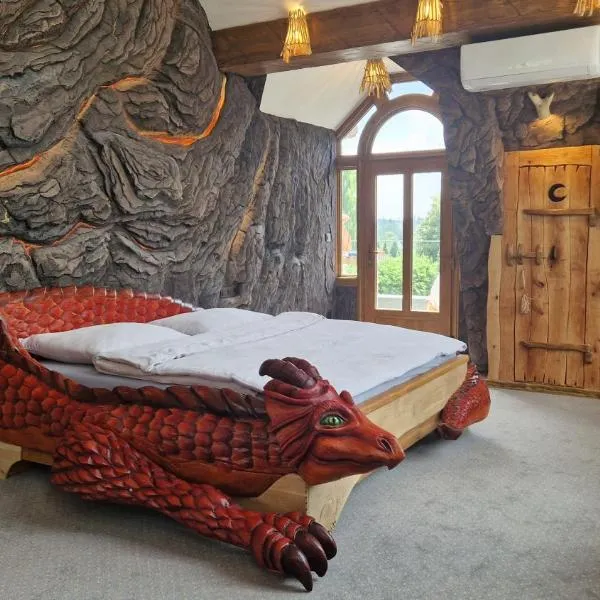 Hotel Kocourkov, hotel v Hlinsku