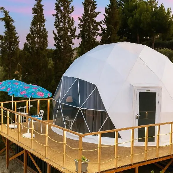 Geo heaven glamp, hotell sihtkohas Aïtánia