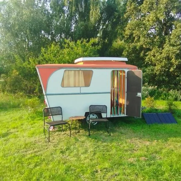DDR Wohnwagen Friedel, hotell i Sandau