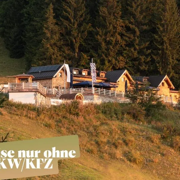 Naturhotel & Bayernhütte am Brauneck、レングリースのホテル