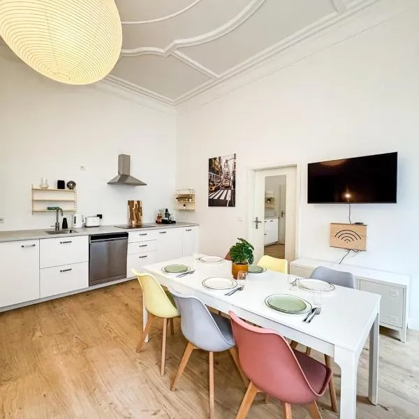 Great 2-room apartment Palace Charlottenburg, hotel v Berlinu
