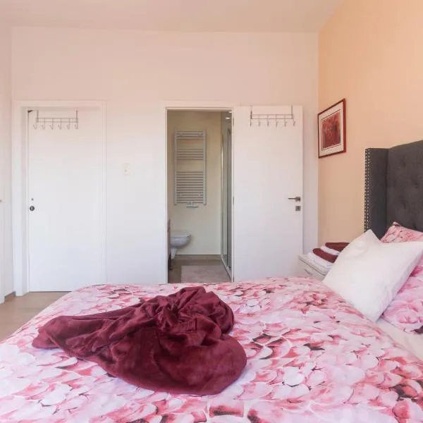 Appartement romantique de luxe à Liège Chambre, salon SDB privée 2e étage, Hotel in Lüttich