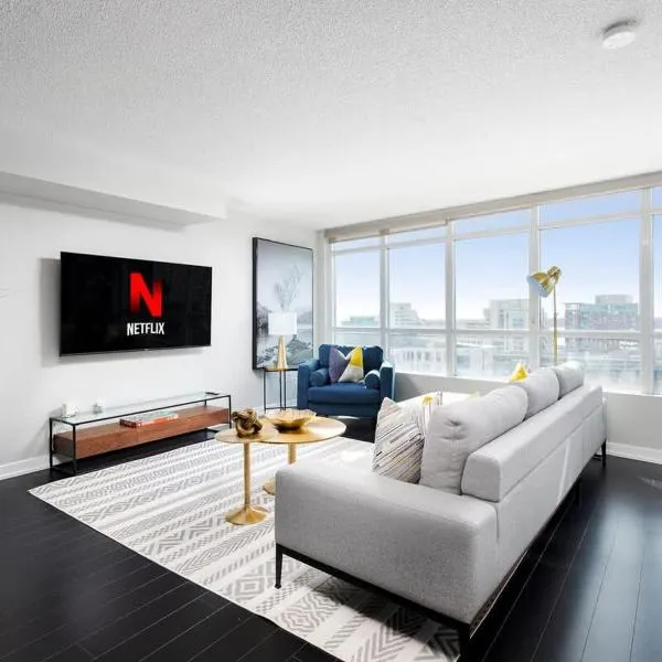 Luxury 3-BR Retreat in Downtown Toronto，位于多伦多的酒店