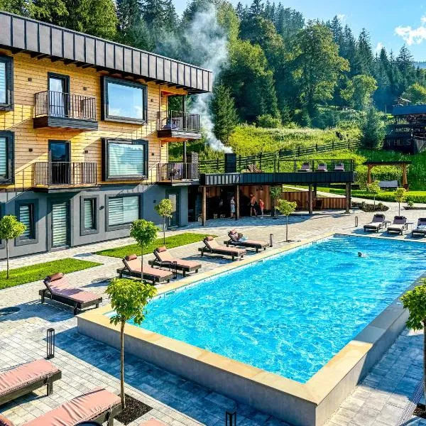 Green hills, Hotel in Werchowyna