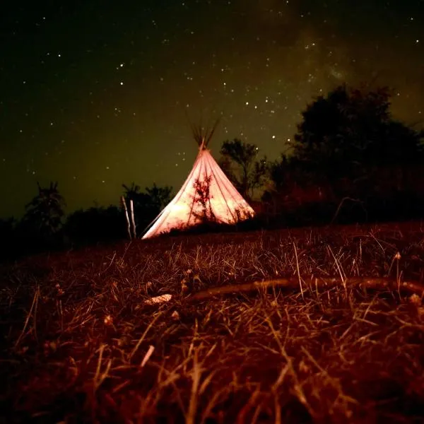 Romantic Wildlife Tipi Teepee Tomnatic Bihor Romania Apuseni, hotel in Tomnatic