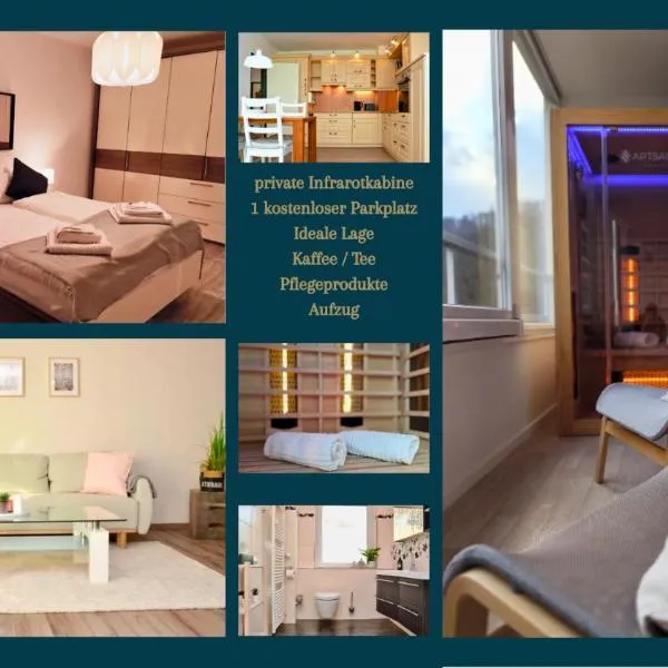 ApartZ - Bad Harzburg - Apartment mit Sauna in idealer Lage mit Bergblick，位于巴特哈尔茨堡的酒店