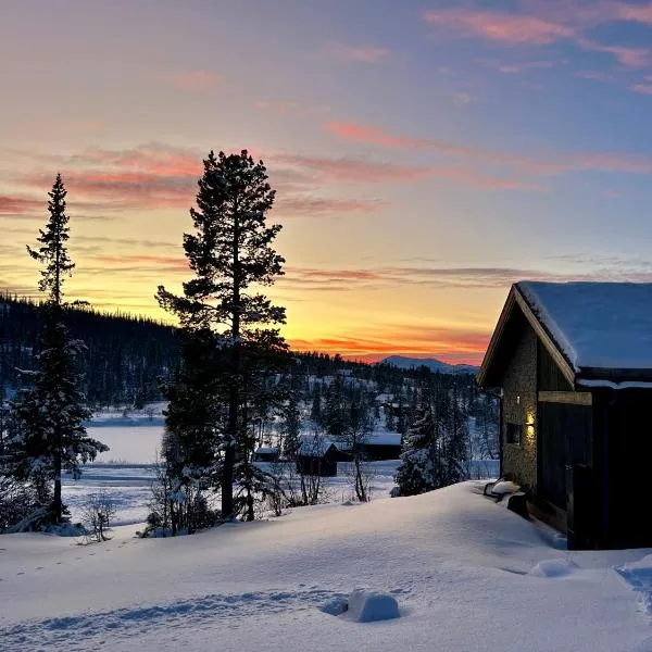 Brand new cabin on the sunny side of Gaustatoppen with a beautiful view, готель у місті Tuddal