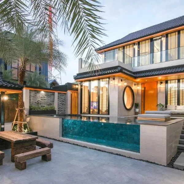 Sense Pool Villa HuaHin - 4BR&BBQ, 5 Min Walk to the Beach, hotel in Hua Hin