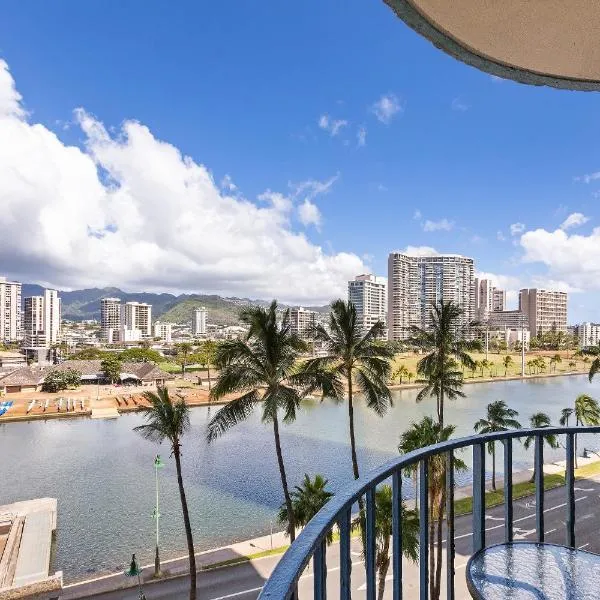 01 FREE Parking 10 min beach 2br-Waikiki Ala Moana, hotel en Honolulu