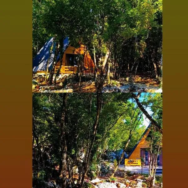 Woodland paradise Charming wooden houses in stone, hotell sihtkohas Ljubuški