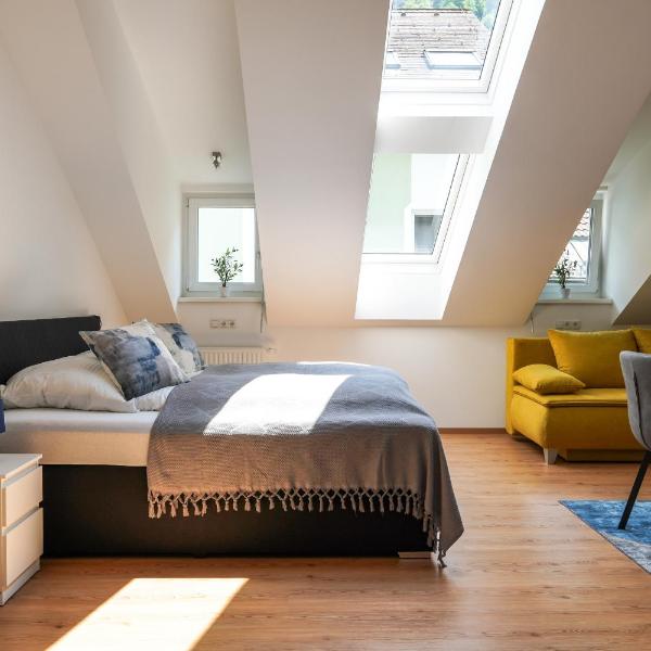 CitySuites Salzburg, BEST BUDGET stay, next to City Center and Old Town, Shared Spaces, Salzbourg
