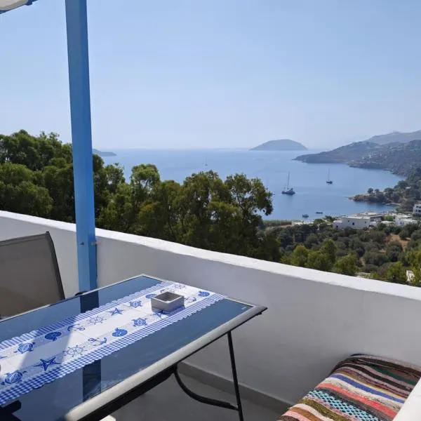 Monopetra View Leros, hotel em Vromolithos