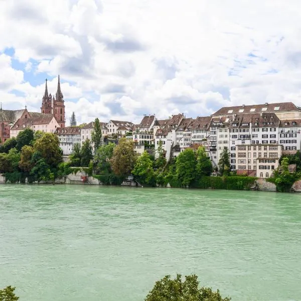 Casa Rheinblick - Apartment D, hotel i Basel
