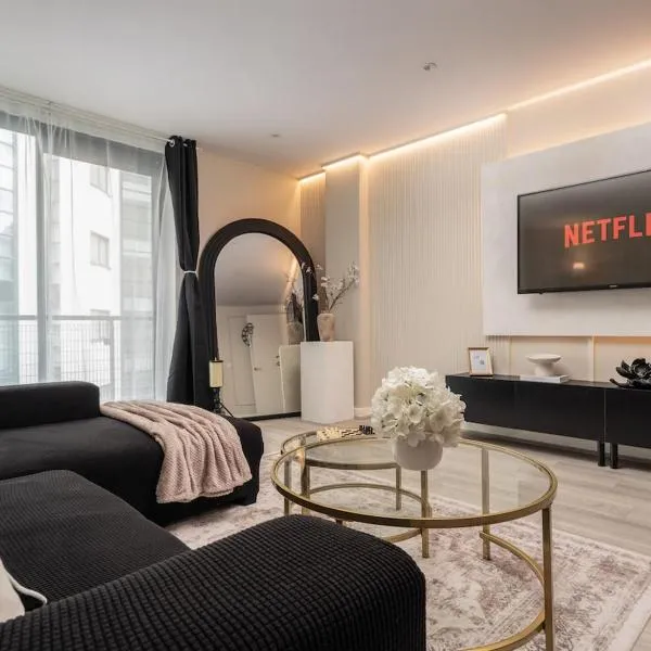 Luxury Liverpool City Centre Apartment with Balcony, Sleeps 8, Near Liverpool ONE and Royal Albert Docks, מלון בליברפול