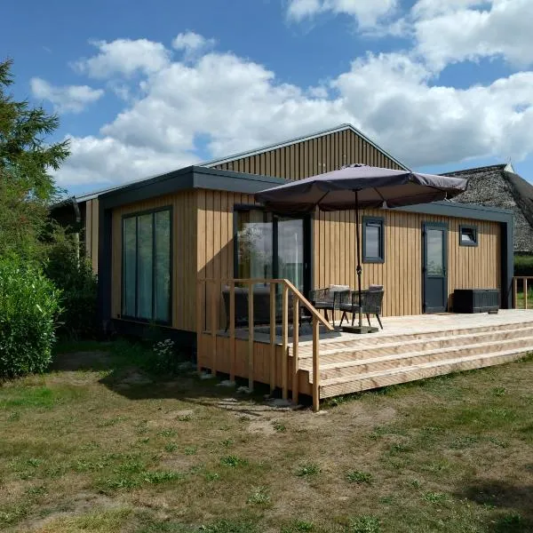 Luxury chalet 'Eveline' near Blokzijl, Hotel in Blokzijl