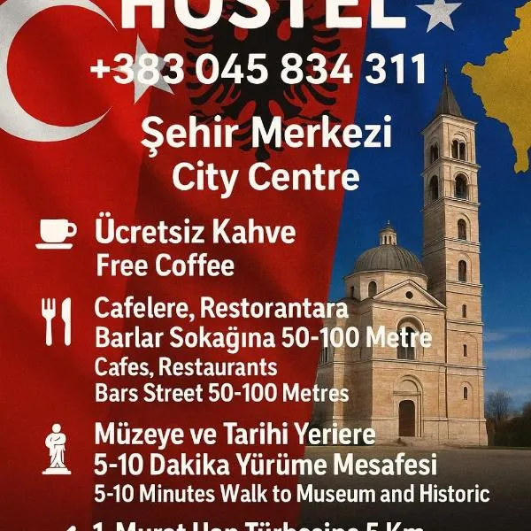 NEWBORN HOSTEL Prishtina, hotel en Pristina