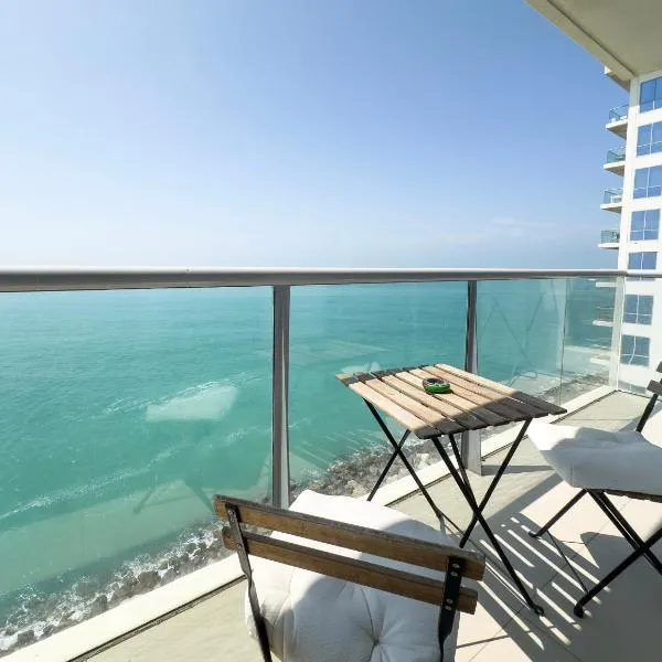 Stunning Seaview 1BR Apartment in Pacific, Al Marjan Island, hotel in Ras al Khaimah