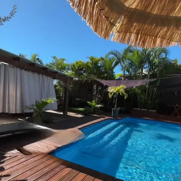 Zananas Bungalow privé chez l'habitant, hotell sihtkohas Saint-Paul