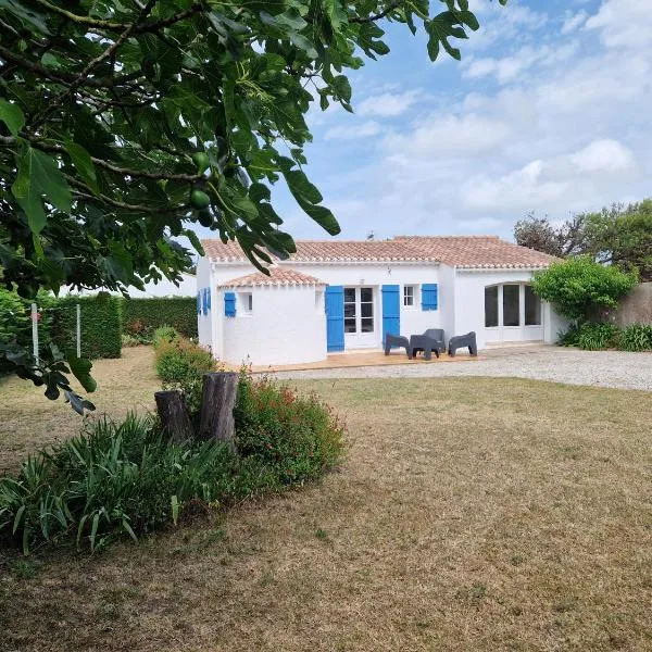 Maison familiale à Barbâtre face à la dune, 3 chb, 2 SDB, 8 personnes, hotell sihtkohas Barbâtre