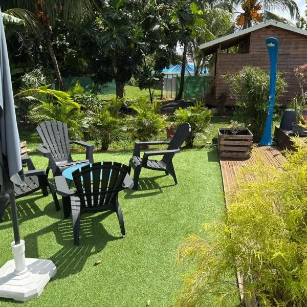 BUNGALOW en pleine nature, hotel di Baie-Mahault