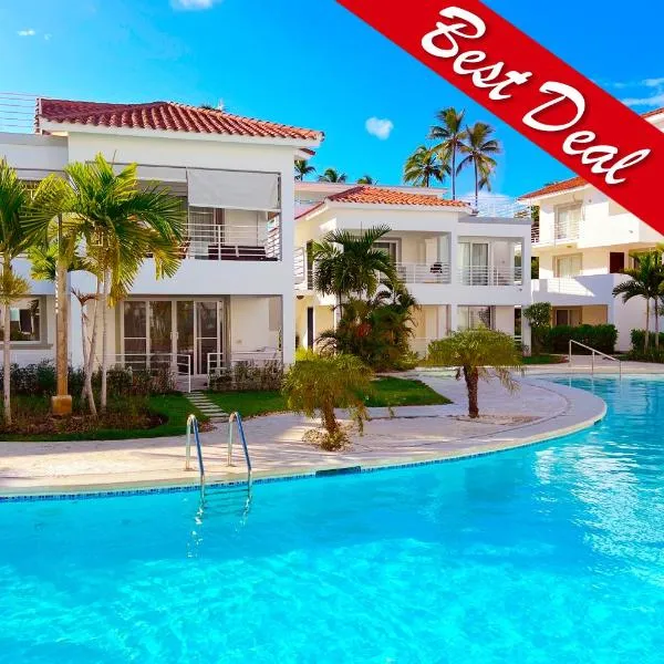 CARIBBEAN VILLAS and SUITES - LOS CORALES beach - free wifi, free breakfast, hotel en Punta Cana