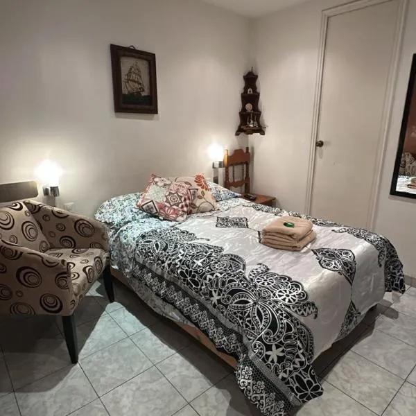 Habitación a 5 minutos del AICM, hotel a Ciutat de Mèxic