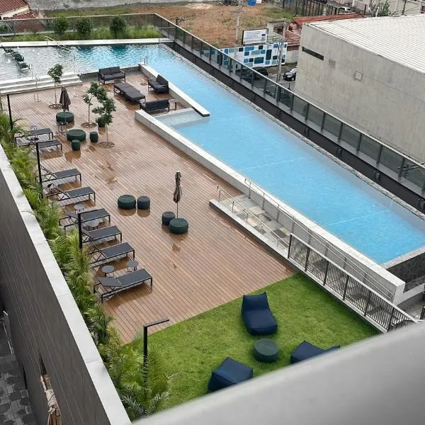 Studio no condomínio Almagah SPaulo, hotel em São Paulo