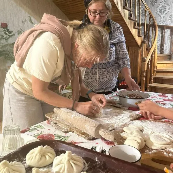 Maia's Farmstay & Cuisine - Tours and Master classes, hotell sihtkohas Dedoplis Tskaro