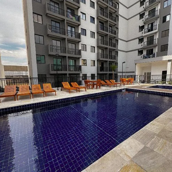 BlackWood Apto - Frente a piscina, ξενοδοχείο στο Σάο Πάολο