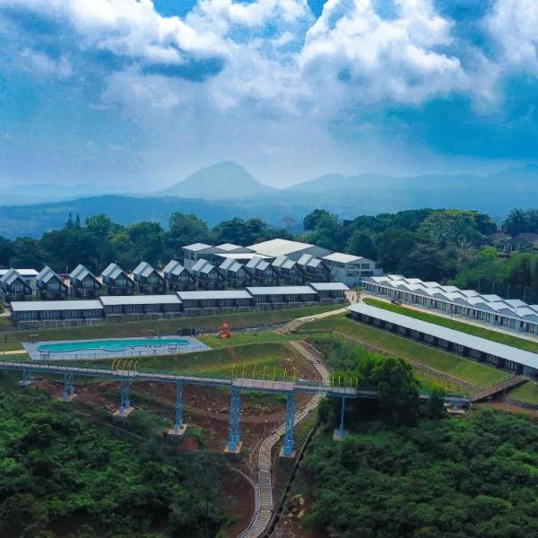 Wind Hill Mountain View Resort, hotel v destinaci Gununggeulis