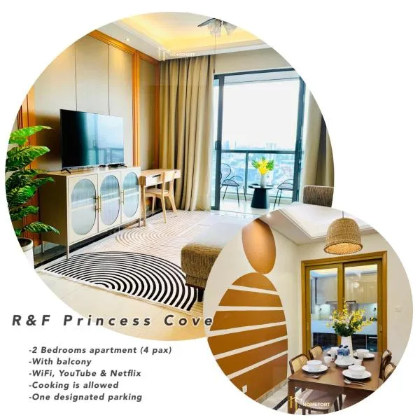 R&F PRINCESS COVE BY HOMEFORT SUITES, hotel v destinaci Johor Bahru