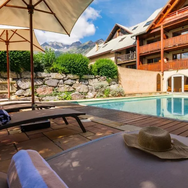 Alliey & Spa Piscine Appart-hôtel Serre chevalier, hotel Le Monêtier-les-Bains-ben