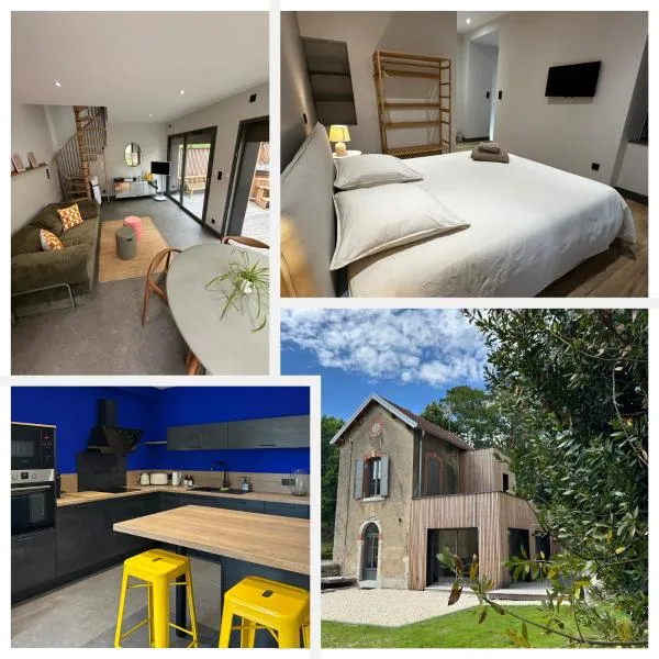 Ancien Pigeonnier Centre-Ville historique de Vesoul Bain nordique Terrasse Jardin Animaux bienvenus, Hotel in Vesoul