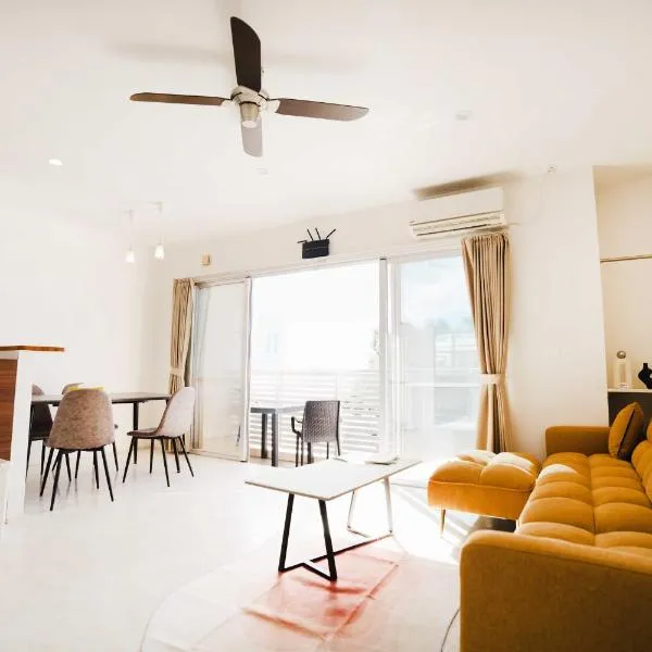 恩納村仲泊海の見える2LDkアパート, hotel in Onna