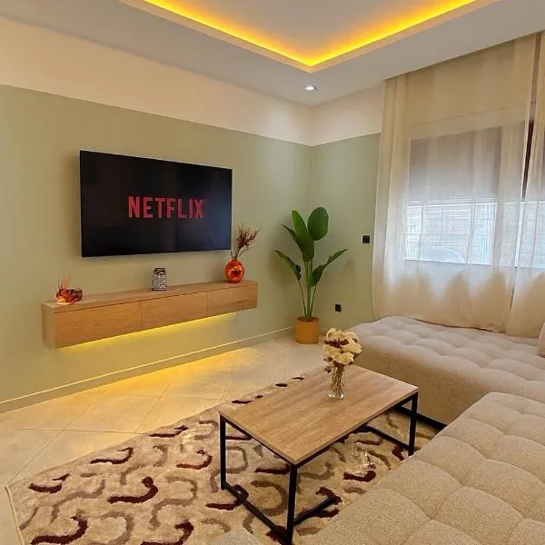 Confort central Agdal 2 ch, Wi-Fi, clim, parking, hotel in Rabat