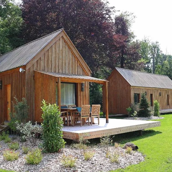 Les Cabanes du Moulin de l'Ortille & SPA, ξενοδοχείο σε Κομπιέν