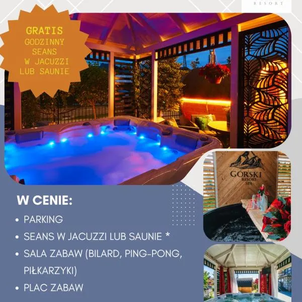 GORSKI RESORT Lux Apartments Jacuzzi & Sauna, hotel v destinaci Poronin