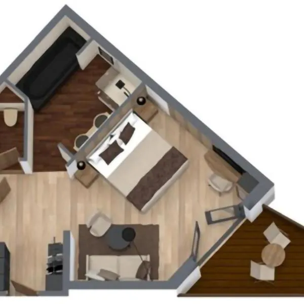 Viesnīca Sporthotel Cinderella pilsētā Obertauerna