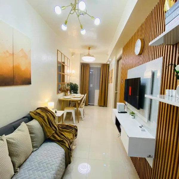 Condotel PoolView Balcony at S Residences Mall Of Asia near NAIA Wifi,Netflix,Pool, hotel in Manila
