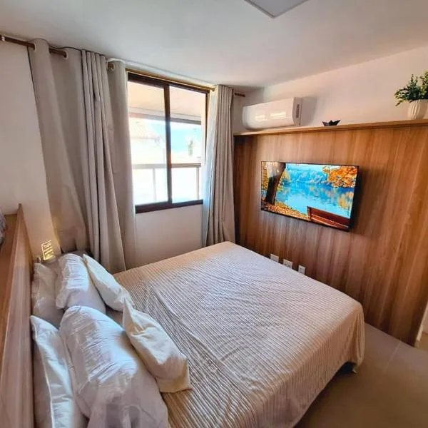 Quarto e Sala alto padrão a 150M da praia de Piratininga, hotel a Niterói