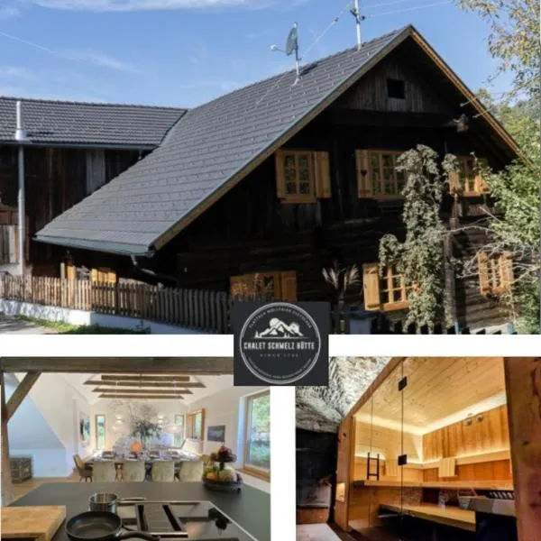 Chalet Schmelz Huette mit Sauna und Garten, ξενοδοχείο σε Flattach