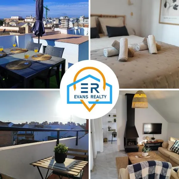 Evans Realty AT Ático & Centro & Playa & Vistas mar, hotel en Fuengirola