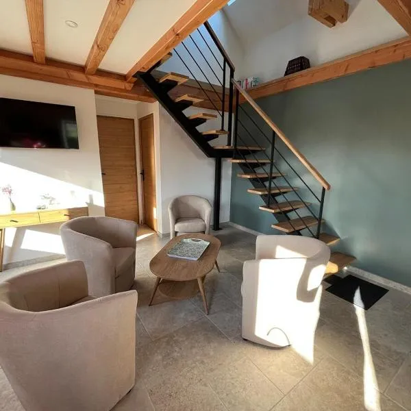 Le Douet Accommodation Vicq-sur-Mer，Cosqueville的飯店