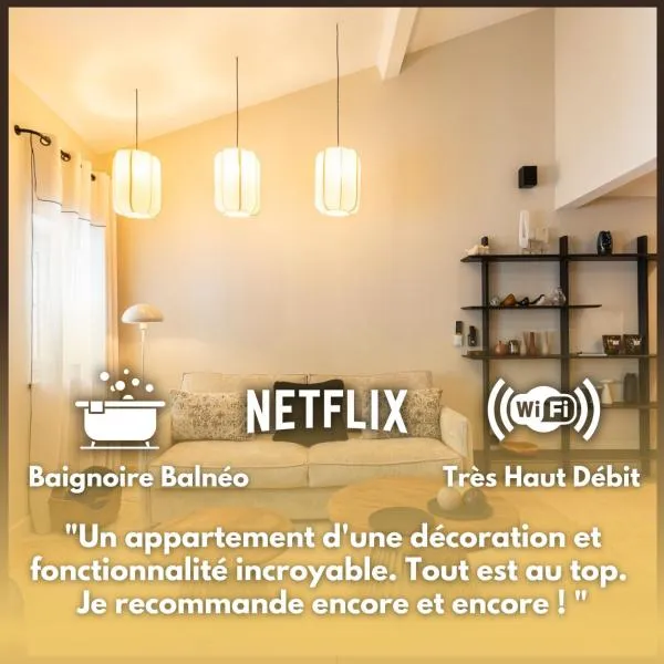 L étoile de L opéra Balnéo AC, hotel u Lionu