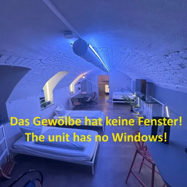 soulfactory Gewölbe, hotel u gradu Noj-Ulm