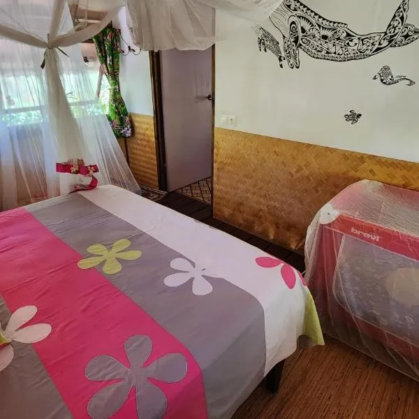 Location " la Pirogue " Maison d'Hôtes à Moorea, ξενοδοχείο σε Haapiti