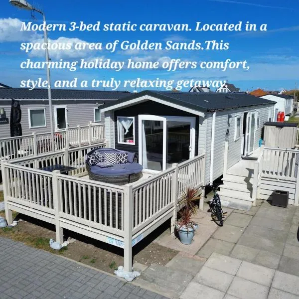 R&A Static Caravan Holidays, Towyn, North Wales, hotel v destinaci Kinmel Bay